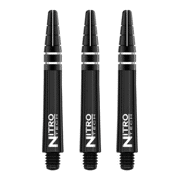 Nitrotech Short Black Darts Shaft 